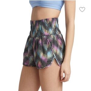 FP Movement x Free People The Way Home Shell Running Shorts in Euphoria Print